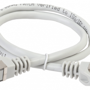 Коммутационный шнур (патч-корд), кат.5Е FTP, 10м, серый / ITK PC01-C5EF-10M / Коммутационный шнур (патч-корд), кат.5Е FTP, 10м, серый