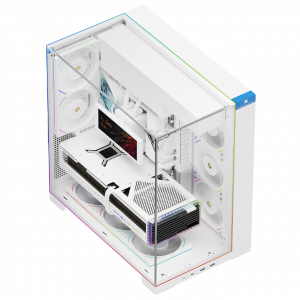 Корпус без блока питания / Thermalright A70 FAN5-C White (TR-A70 White FAN5-C) / Корпус без блока питания/ Case Thermalright A70 FAN5-C, Midi-Tower, TG, 5x120mm ARGB, 2xUSB-A 3.0, 1xUSB Type-C, ATX, mATX, mITX White