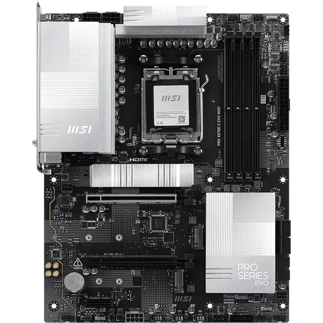 Материнская плата / MSI PRO X870E-S EVO WIFI / Материнская плата/ PRO X870E-S EVO WIFI