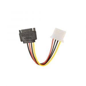 Кабель / Cablexpert CC-SATA-PS-M / Кабель Cablexpert CC-SATA-PS-M Кабель питания SATA Cablexpert 15см, sata 15pin/molex 4pin, пакет (086776)