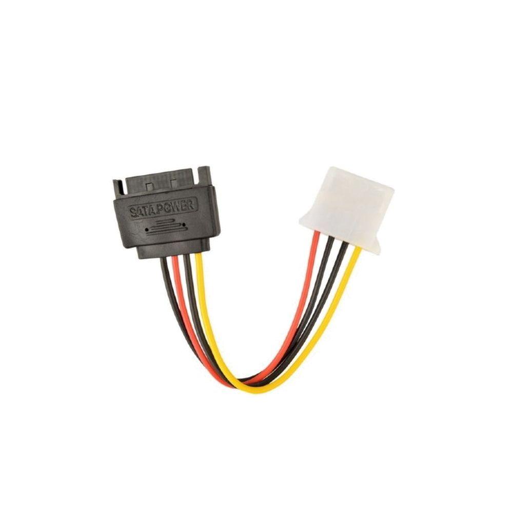 Кабель / Cablexpert CC-SATA-PS-M / Кабель Cablexpert CC-SATA-PS-M Кабель питания SATA Cablexpert 15см, sata 15pin/molex 4pin, пакет (086776)
