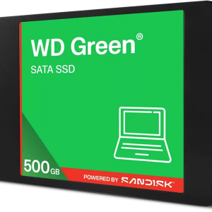 Western Digital Green SSD 2,5” SATA 500Gb, WDS500G5G0A, 1 year