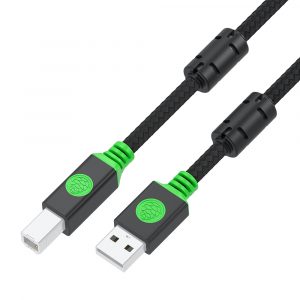 Удлинитель / GCR GCR-57667 / GCR PRO Удлинитель PROF 5.0m USB 2.0 AM /AF крепление под винт, черный, ферритовое кольцо, медь, экран, армирование, заземление