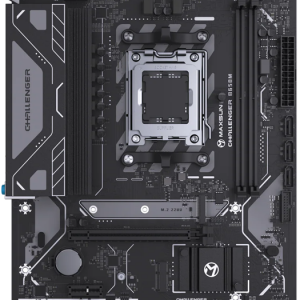 MAXSUN MS-Challenger B650M V2, AM5, B650, 2*DDR5, 3*SATA3, M.2, 4*USB 3.2, 2*USB 2.0, 1*PCIEx16, 1*PCIEx1, DP+HDMI, mATX