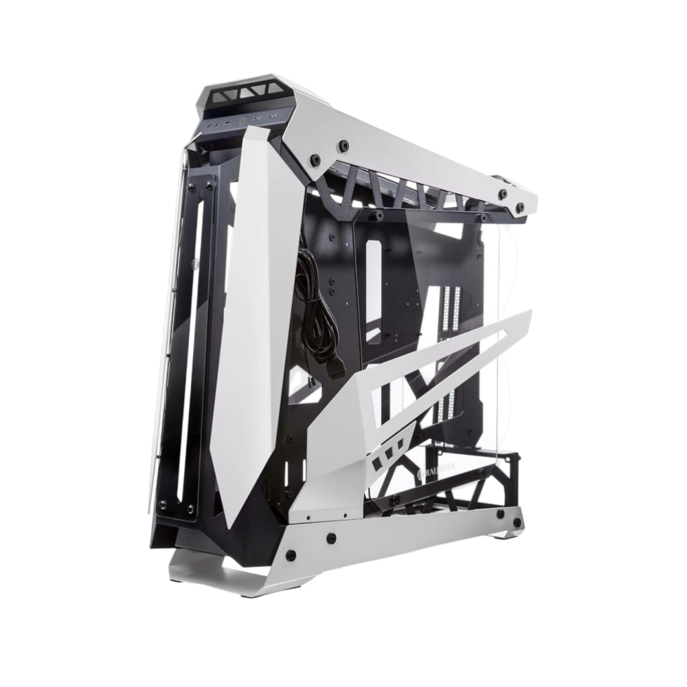 Корпус без блока питания / Raijintek 0R20B00182 / Корпус без блока питания/ Case Raijintek NYX PRO White, Full-Tower, TG, no fans, 3xUSB-A 3.0, SSI-EEB, E-ATX, ATX, mATX, mITX White