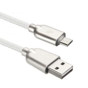 Кабели USB / ACD Systems ACD-U926-M1W / Кабели USB ACD USB кабель ACD-Allure MicroUSB ; USB-A Кожа, 1м, белый (ACD-U926-M1W)