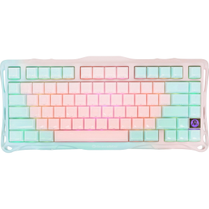Игровая клавиатура / Gravastar Mercury K1 Lite (6972448924450) / Игровая клавиатура/ Механическая беспроводная клавиатура Gravastar Mercury K1 Lite PM PNK