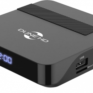 Медиаплеер / HDI Dune Limited Dune HD D1010 / Медиаплеер/ Mediaplayer Dune HD AV1 4K Plus UltraHD/60 Hz/HDR/HDR10+/ CPU Amlogic S905W2, RAM 4 Gb, Flash 32 Gb, 2xUSB2.0, Micro SD, LAN 100Mb/s, WiFi 802.11ac, BT 5.0, HDMI 2.1, S/PDIF, Audio Out, IR Remote Control, Android 11