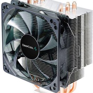 Устройство охлаждения(кулер) / Deepcool DP-MCH4-GMX400P-BL / Кулер Deepcool Gammaxx 400 Blue Basic Soc-AM5/AM4/1200/1700/1851 черный 4-pin 18-30dB Al+Cu 130W 640gr Ret (DP-MCH4-GMX400P-BL) [DP-MCH4-GMX400P-BL]