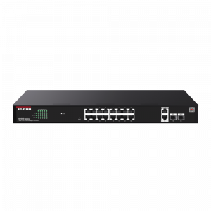 Управляемый PoE-коммутатор / Tenda G2220P-16-250W / Управляемый PoE-коммутатор 18GE+2SFP IP-COM