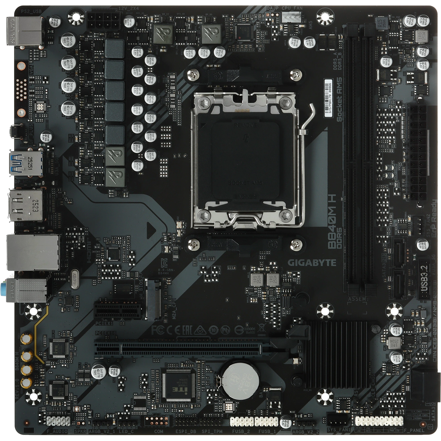 Материнская плата / GIGABYTE B840M H / Материнская плата/ B840M H