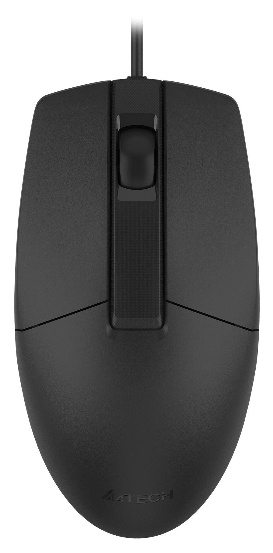 Мышь / A4Tech OP-330 (BLACK) / Мышь A4Tech OP-330 черный оптическая 1200dpi USB 3but (OP-330 (BLACK))
