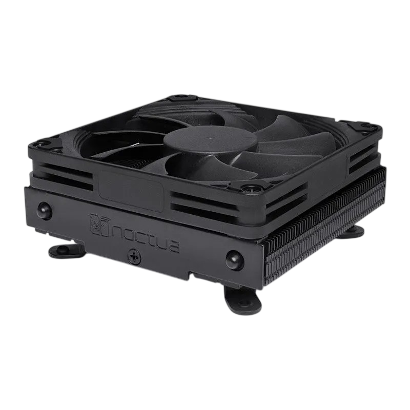 Кулер для процессора / Noctua CPU Cooler NH-L9i chromax.black Black / Кулер для процессора/ CPU Cooler Noctua NH-L9i chromax.black (59W, 4-pin PWM, 37mm, Al/Cu, 2x6mm, 1x92x92x14mm, 33.84CFM, 23.6dBA, 2500RPM, S 1200/115x, Black)
