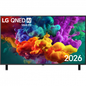Телевизор ЖК 55`` LG / LG 55QNED85B6C.ARUG / Телевизор ЖК 55`` LG/ 55", Ultra HD, QNED MiniLED, Dynamic QNED Color, Edge Led, Precision Dimming Pro, AI Picture Pro, Smart TV (WebOS 26), Wi-Fi 5, DVB-T2/C/S2, MR, 120Hz Native (VRR 144Hz), 2.0ch (20W), 4хHDMI, 2хUSB, 2 Pole, черный графит, 2026