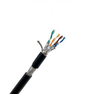 Кабель "Витая пара", CAT 7, эластичный, для сетей DataTuff® Industrial Ethernet, скорость передачи данных 10 Гбит/с, экранированный S/FTP (экран - алюминиевый 100% + плетеный из луженой меди 80%), категория 7 (600 MHz), 4 пары (26 AWG), многожильная медь, / Novacord S/FTP 4P C7 A26P PUR / Кабель "Витая пара", CAT 7, эластичный, для сетей DataTuff® Industrial Ethernet, скорость передачи данных 10 Гбит/с, экранированный S/FTP (экран - алюминиевый 100% + плетеный из луженой меди 80%), категория 7 (600 MHz), 4 пары (26 AWG), многожильная медь,/ Кабель "Витая пара", CAT 7, эластичный, для сетей DataTuff® Industrial Ethernet, скорость передачи данных 10 Гбит/с, экранированный S/FTP (экран - алюминиевый 100% + плетеный из луженой меди 80%), категория 7 (600 MHz), 4 пары (26 AWG), многож