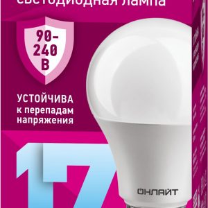 Лампа светодиодная / Navigator Group 31986 / Лампа светодиодная/ Лампа светодиодная 17 Вт OLL-A60-17-230-6.5K-E27 PRO 90-240В