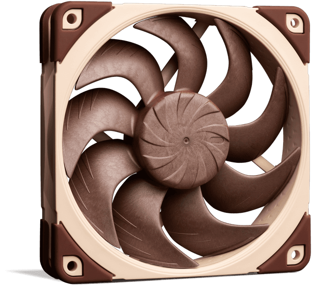 Кулер для корпуса / Noctua NF-A12x25 G2 LS-PWM / Кулер для корпуса/ Case Cooler Noctua NF-A12x25 G2 LS-PWM (120x120x25mm, 4-pin PWM, 39.02CFM, 11.8dBA, 1100RPM, Beige/Brown)
