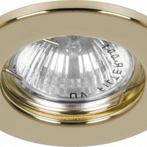 Светильник ИВО / FERON 15110 / Светильник ИВО/ Светильник ИВО-50w 12в G5.3 золото