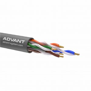 Кабель Ethernet "Витая пара" категории CAT 6 (250 MHz), не экранированный U/UTP, состоит из 4 пар (23 AWG) витых проводников из одножильной меди, диаметром 0.57 мм - 4х2х0.57, внешняя оболочка FRNC-С/LSZH, внешний диаметр 6,2 мм. Предназначен для исполь / Advant ADV6-U23LG (1m) / Кабель Ethernet "Витая пара" категории CAT 6 (250 MHz), не экранированный U/UTP, состоит из 4 пар (23 AWG) витых проводников из одножильной меди, диаметром 0.57 мм - 4х2х0.57, внешняя оболочка FRNC-С/LSZH, внешний диаметр 6,2 мм. Предназначен для исполь/ Кабель Ethernet "Витая пара" категории CAT 6 (250 MHz), не экранированный U/UTP, состоит из 4 пар (23 AWG) витых проводников из одножильной меди, диаметром 0.57 мм - 4х2х0.57, внешняя оболочка FRNC-С/LSZH, внешний диаметр 6,2 мм. Предназна