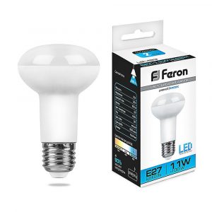 Лампа светодиодная / FERON 25512 / Лампа светодиодная/ Лампа светодиодная LED зеркальная 11вт Е27 R63 дневной