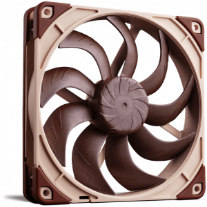 Кулер для корпуса / Noctua NF-A14x25 G2 LS-PWM / Кулер для корпуса/ Case Cooler Noctua NF-A14x25 G2 LS-PWM (140x140x25mm, 4-pin PWM, 48.03CFM, 11.4dBA, 800RPM, Beige/Brown)