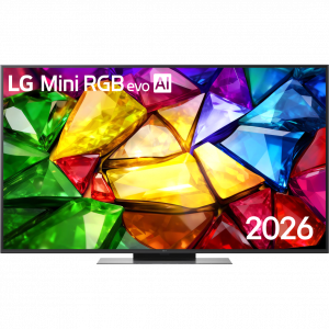 Телевизор ЖК 55`` LG / LG 55MRGB86B6A.ARUG / Телевизор ЖК 55`` LG/ 55", Ultra HD, MiniRGB LED, Precision Dimming Technology , Smart TV (WebOS 26), Wi-Fi 5, DVB-T2/C/S2, MR, 120Hz Native (VRR 144Hz), 2.0ch (20W), 3хHDMI, 1хUSB, 2 Pole, черный графит, 2026