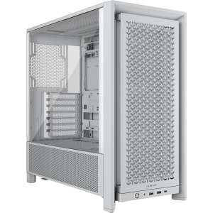 Корпус без блока питания / Corsair CC-9011313-WW / Корпус без блока питания/ Case Corsair Frame 4000D RS, Midi-Tower, TG, 3x120mm, 2xUSB-A 3.2, 1xUSB 3.2 Type-C, E-ATX, ATX, mATX, mITX White