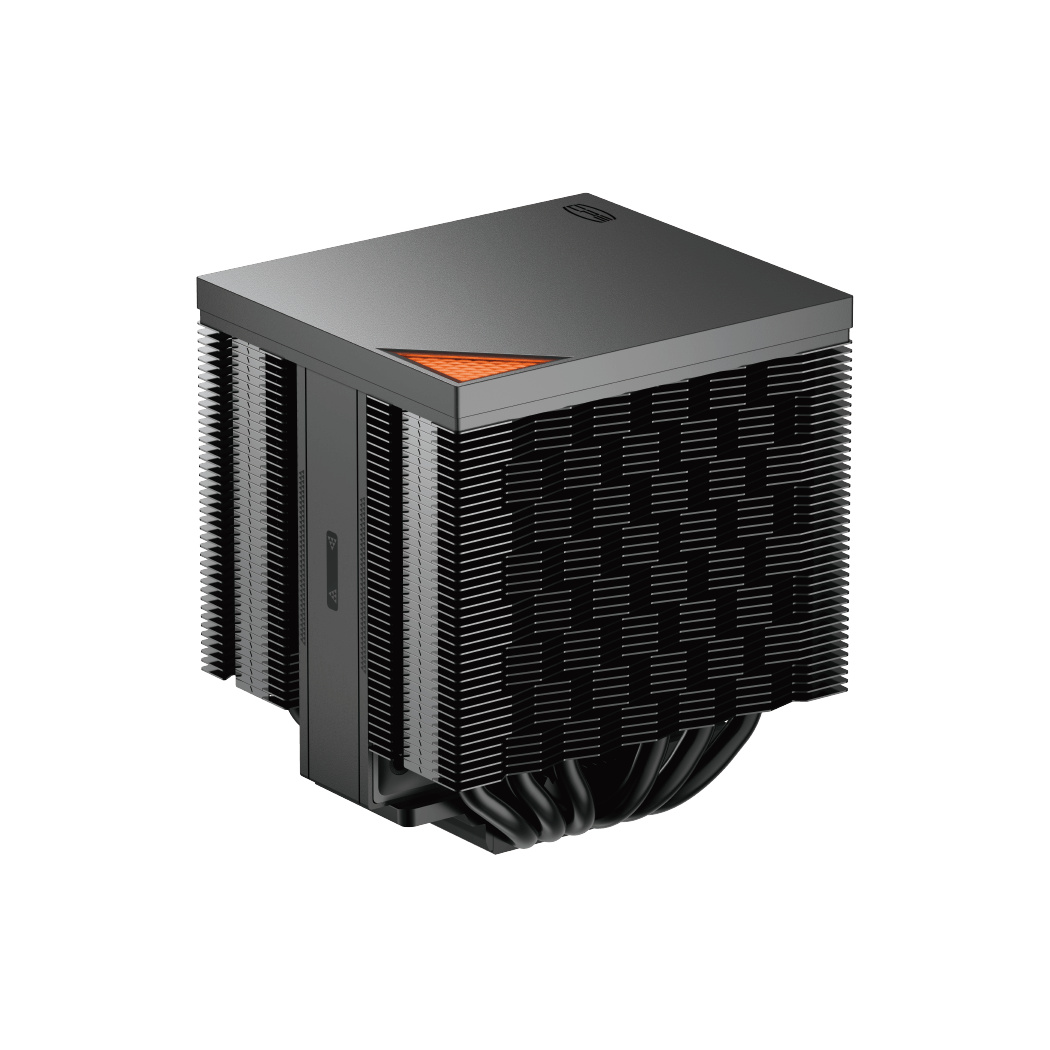 Кулер для процессора / PCCooler RZ620M X BK Black / Кулер для процессора/ CPU Cooler PCCooler RZ620M X BK (210W, 4-pin PWM, 118.5mm, Al/Cu, 6x6mm, 1x100mm, 54.2CFM, 32.5dBA, 3000RPM, S 1851/1700/1200/115X, AM5/AM4, black)