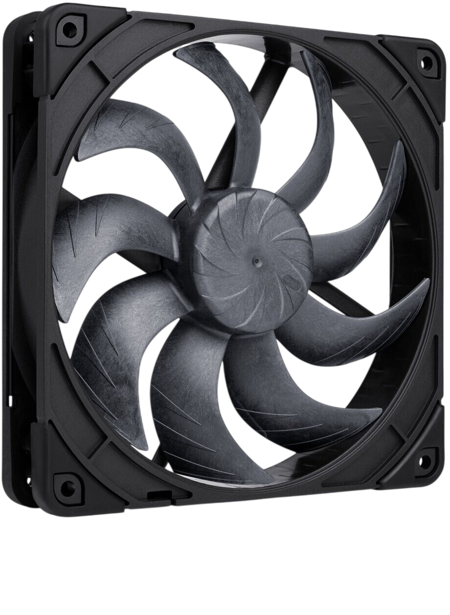 Кулер для корпуса / Noctua NF-A14x25 G2 PWM chromax.black.swap / Кулер для корпуса/ Case Cooler Noctua NF-A14x25 G2 PWM chromax.black.swap (140x140x25mm, 4-pin PWM, 91.58FM, 24.8dBA, 1500RPM, Black)