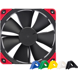 Кулер для корпуса / Noctua NF-F12 PWM chromax.black.swap / Кулер для корпуса/ Case Cooler Noctua NF-F12 PWM chromax.black.swap (120x120x25mm, 4-pin PWM, 54.97CFM, 22.4dBA, 1500RPM, Black)