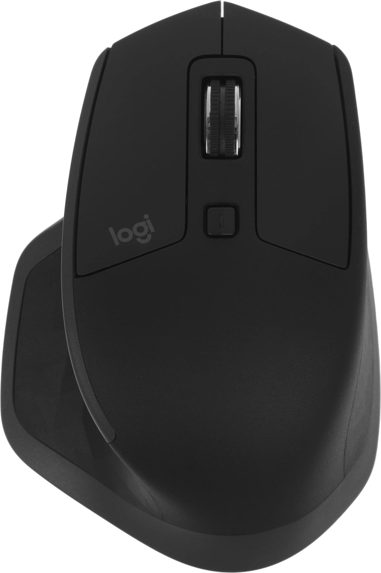 Мышь / Logitech 910-007223 / Мышь Logitech MX Master 2S черный оптическая 4000dpi беспров. BT/Radio USB 7but (910-007223)