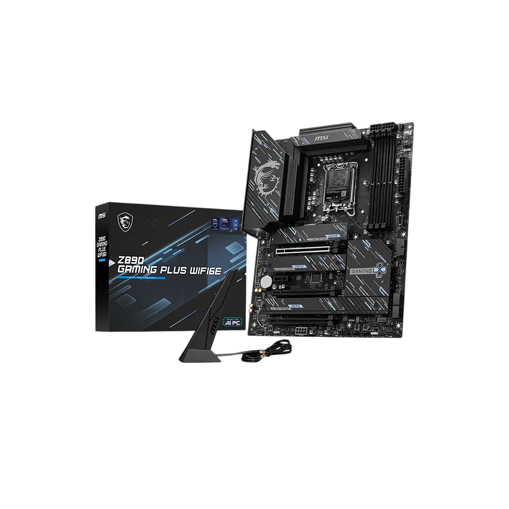 Материнская плата / MSI Z890 GAMING PLUS WIFI6E / Материнская плата/ Z890 GAMING PLUS WIFI6E