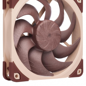 Кулер для корпуса / Noctua NF-A12x25 G2 PWM / Кулер для корпуса/ Case Cooler Noctua NF-A12x25 G2 PWM (120x120x25mm, 4-pin PWM, 63.15CFM, 22.5dBA, 1800RPM, Beige/Brown)