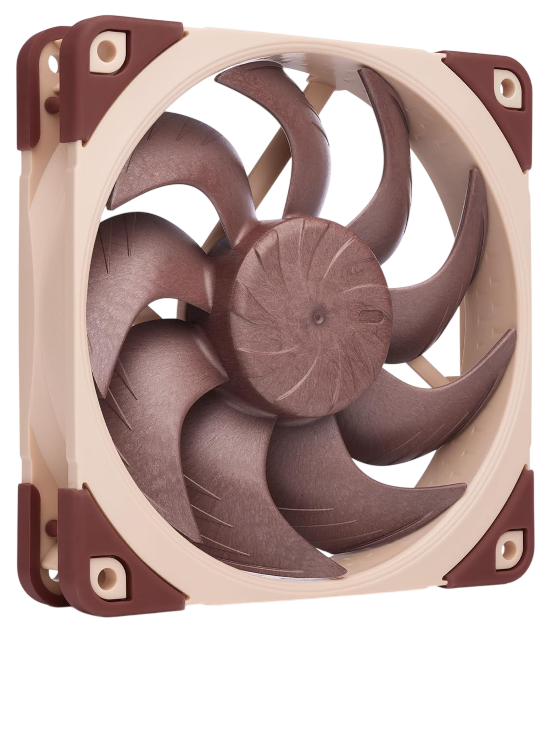 Кулер для корпуса / Noctua NF-A12x25 G2 PWM / Кулер для корпуса/ Case Cooler Noctua NF-A12x25 G2 PWM (120x120x25mm, 4-pin PWM, 63.15CFM, 22.5dBA, 1800RPM, Beige/Brown)