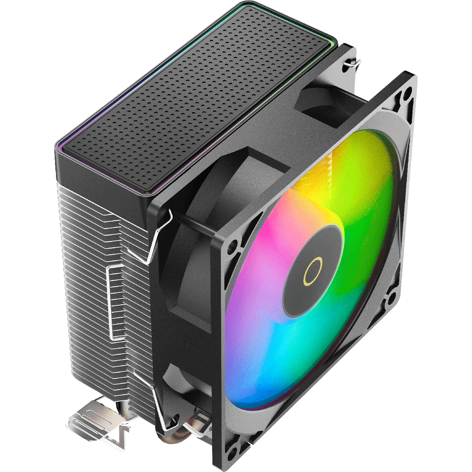 Кулер для процессора / Ocypus Gamma-A20-BK1AAWN00F-GL / Кулер для процессора/ CPU Cooler Ocypus Gamma A20 BK ARGB (110W, 3-pin, 122.5mm, Al/Cu, 2x6mm, ARGB, 1x92mm, 32CFM, 21dBA, 1900RPM, S 1851/1700/1200/115X, AM5/AM4, black)