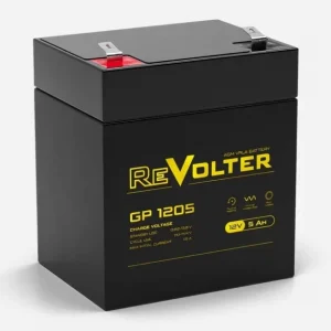 Батарея REVOLTER серия GP, REVOLTER GP 1205, напряжение 12В, емкость 5.6Ач (разряд 20 часов), макс. ток разряда (5 сек.) 50А, макс. ток заряда 1.5А, свинцово-кислотная типа AGM, клеммы F2, ДxШxВ 90х70х102мм., вес 1.5кг., срок службы 7 лет. / REVOLTER GP 1205 / Батарея REVOLTER серия GP, REVOLTER GP 1205, напряжение 12В, емкость 5.6Ач (разряд 20 часов), макс. ток разряда (5 сек.) 50А, макс. ток заряда 1.5А, свинцово-кислотная типа AGM, клеммы F2, ДxШxВ 90х70х102мм., вес 1.5кг., срок службы 7 лет.
