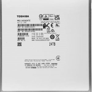 Жесткий диск / Toshiba MG11ACA24TE / Жесткий диск Toshiba SATA-III 24TB MG11ACA24TE Server Enterprise Capacity 512E (7200rpm) 512Mb 3.5"