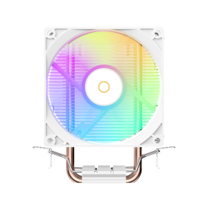 Ocypus Gamma A20 WH ARGB, 92mm FARGB FAN, Top FARGB Panel, 2 HEAT PIPES, 3-PIN, 1900 RPM, 21DBA, HYDRO BEARING, LGA115X/1200/1700/18XX, AM4/AM5