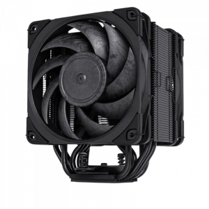 Кулер для процессора / Noctua CPU Cooler NH-U12A chromax.black Black / Кулер для процессора/ CPU Cooler Noctua NH-U12A chromax.black (169W, 4-pin PWM, 158mm, Al/Cu, 7x6mm, 2x120x120x25mm, 60CFM, 22.6dBA, 2000RPM, S 1851/1700/1200/115X, AM5/AM4, Black)