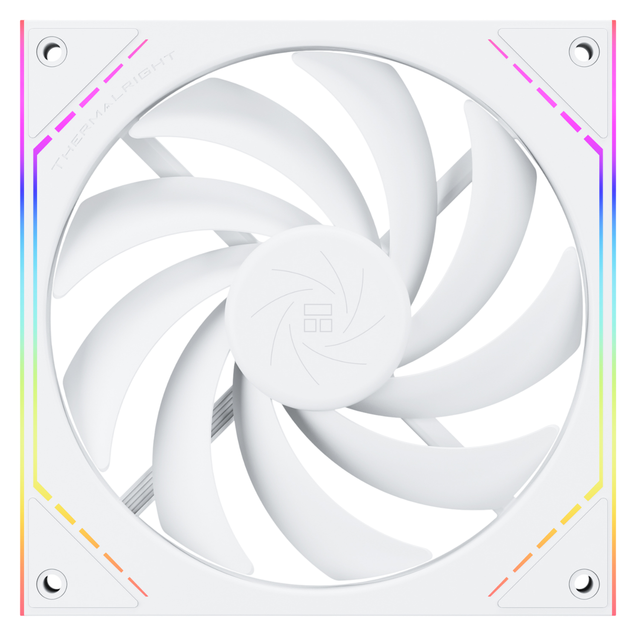 Кулер для корпуса / Thermalright TL-M14W / Кулер для корпуса/ Case Cooler Thermalright TL-M14W (140x144x25mm, 4-pin PWM, ARGB, 88.75CFM, 23.7dBA, 1500RPM, White)