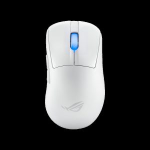 Мышь / ASUS 90MP03N0-BMUA10 / Мышь ASUS P714 ROG KERIS II WL ACE /WHT 54g 42,000DPI Bluetooth 5.1 2.4GHz 5buttons