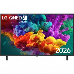 Телевизор ЖК 50`` LG / LG 50QNED85B6A.ARUG / Телевизор ЖК 50`` LG/ 50", Ultra HD, QNED MiniLED, Dynamic QNED Color, Edge Led, Precision Dimming Pro, AI Picture Pro, Smart TV (WebOS 26), Wi-Fi 5, DVB-T2/C/S2, MR, 120Hz Native (VRR 144Hz), 2.0ch (20W), 4хHDMI, 2хUSB, 2 Pole, черный графит, 2026