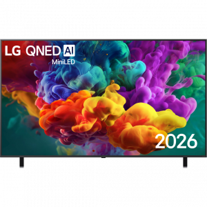 Телевизор ЖК 75`` LG / LG 75QNED85B6C.ARUG / Телевизор ЖК 75`` LG/ 75", Ultra HD, QNED MiniLED, Dynamic QNED Color, Edge Led, Precision Dimming Pro, AI Picture Pro, Smart TV (WebOS 26), Wi-Fi 5, DVB-T2/C/S2, MR, 120Hz Native (VRR 144Hz), 2.0ch (20W), 4хHDMI, 2хUSB, 2 Pole, черный графит, 2026