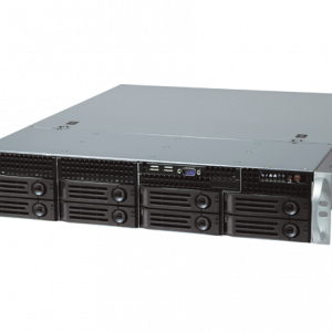 Серверный корпус / Ablecom CS-R25-37P / Серверный корпус/ 2U chasis, 21" depth with 3.5" x 8bays, BPN 12G SAS/SATA, RPSU 800W with AC-R50 Slide Rail, wigth 17.2", Short depth