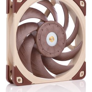 Кулер для корпуса / Noctua NF-A12X25 LS-PWM / Кулер для корпуса/ Case Cooler Noctua NF-A12X25 LS-PWM (120x120x25mm, 4-pin PWM, 32.78CFM, 12.1dBA, 1200RPM, Beige/Brown)