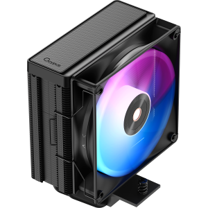 Кулер для процессора / Ocypus Delta-A40-BK1NAWN00X-GL / Кулер для процессора/ CPU Cooler Ocypus Delta A40 BK ARGB (220W, 4-pin PWM, 156.7mm, Al/Cu, 4x6mm, ARGB, 1x120mm, 73CFM, 29dBA, 2000RPM, S 1851/1700/1200/115X, AM5/AM4, black)