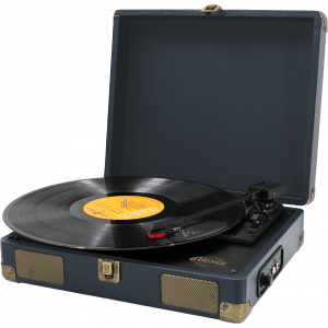 Проигрыватель для винила / RITMIX LP-100 Тёмно синий / Проигрыватель для винила/ Виниловый проигрыватель RITMIX LP-100 Тёмно синий