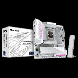 Материнская плата / Gigabyte B860M AORUS ELITE WIFI6E ICE / Материнская плата Gigabyte B860M AORUS ELITE WIFI6E ICE,