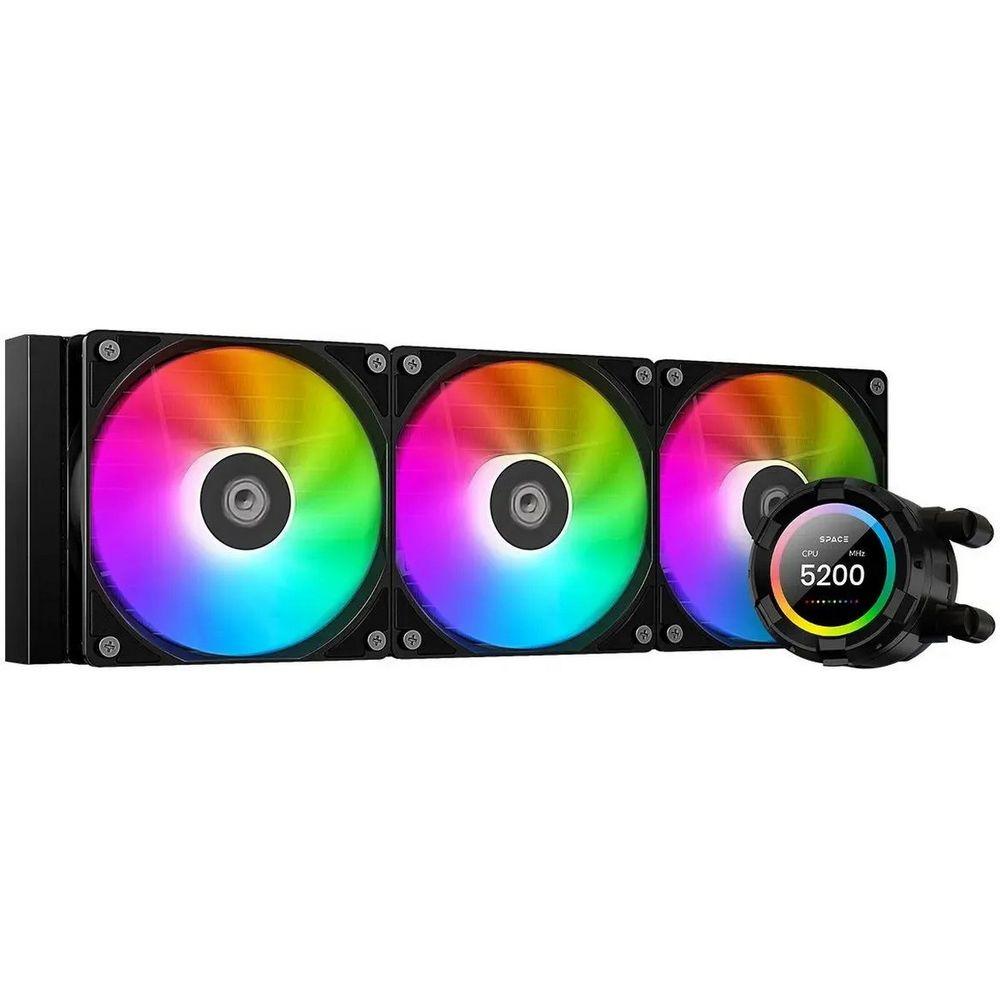 Вентилятор Cooler / ID-COOLING SL360_XE / Вентилятор Cooler ID-Cooling SL360 XE /LCD SCREEN /350W /all Intel /all AMD