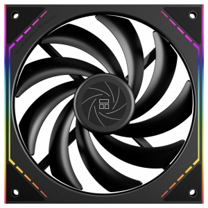 Кулер для корпуса / Thermalright TL-M14 / Кулер для корпуса/ Case Cooler Thermalright TL-M14 (140x144x25mm, 4-pin PWM, ARGB, 88.75CFM, 23.7dBA, 1500RPM, Black)